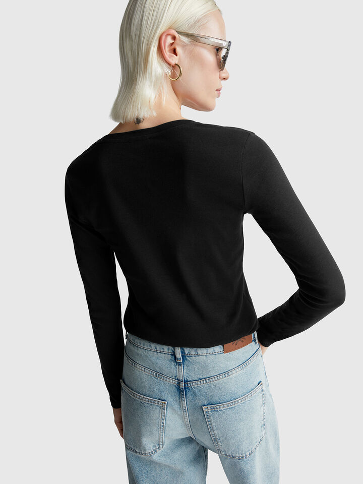 T-SHIRT L/S Damen image number 2